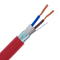 Antiwear Rode Kabel voor het Kopermateriaal van pvc van het Brandalarmsysteem 1mm2